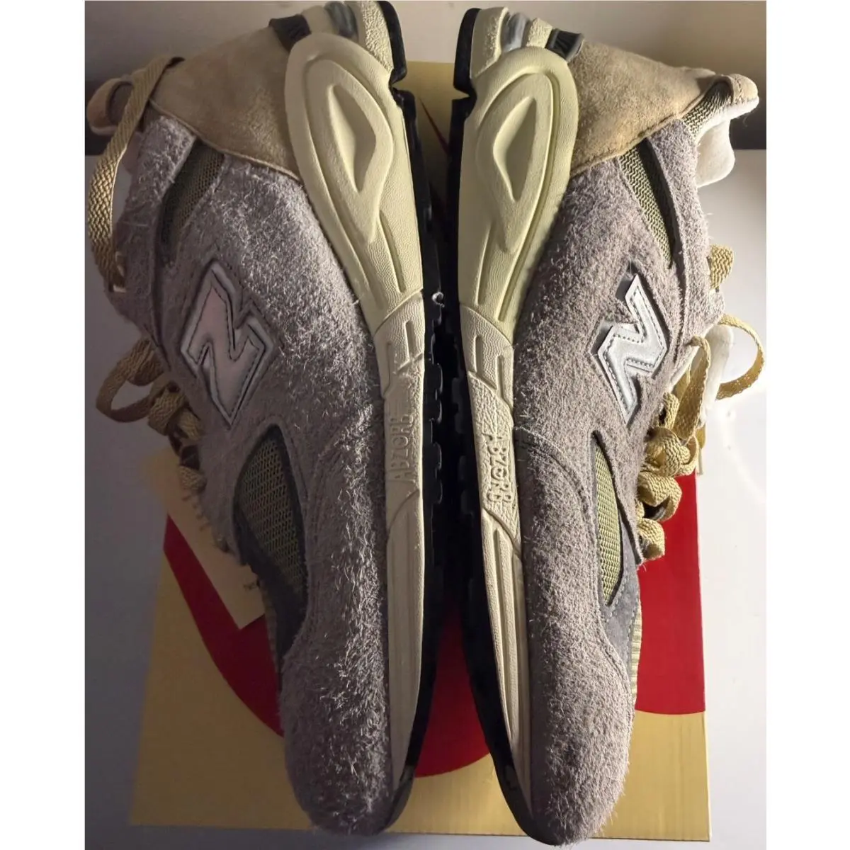 New Balance shoes - New Balance 990 - M990TD2 - GREY/TAN (UPC: 195907074954) 4