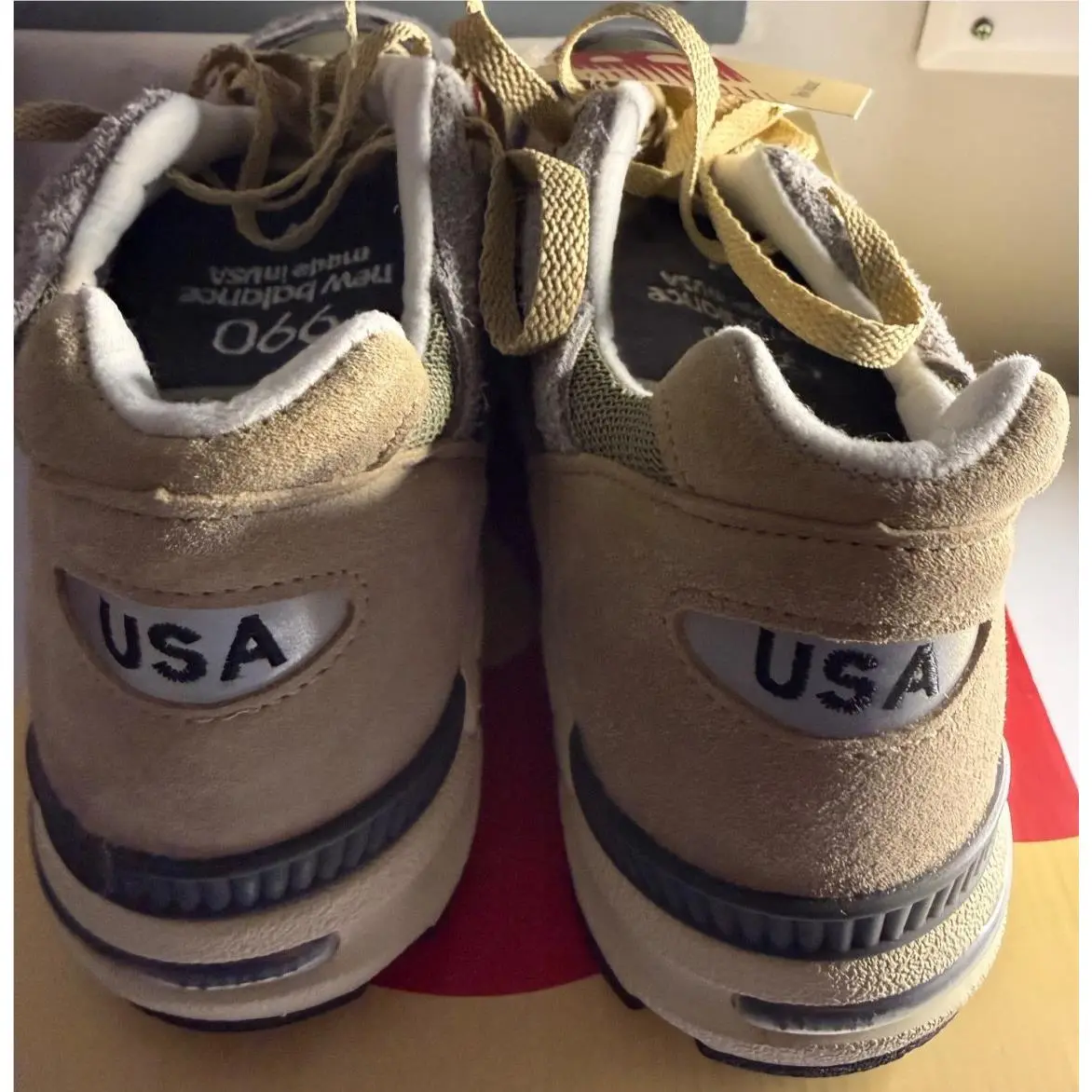 New Balance shoes - New Balance 990 - M990TD2 - GREY/TAN (UPC: 195907074954) 6