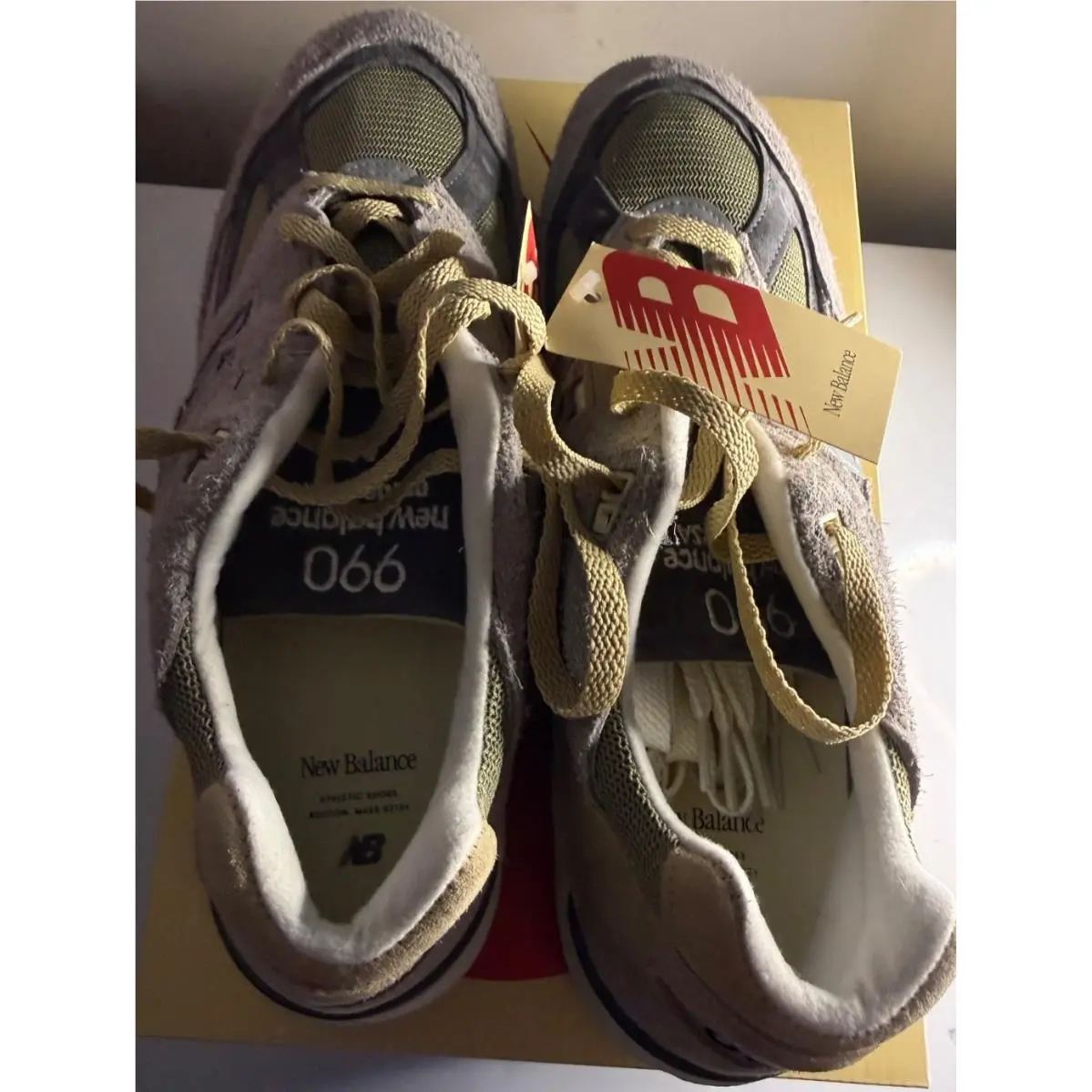 New Balance shoes - New Balance 990 - M990TD2 - GREY/TAN (UPC: 195907074954) 7
