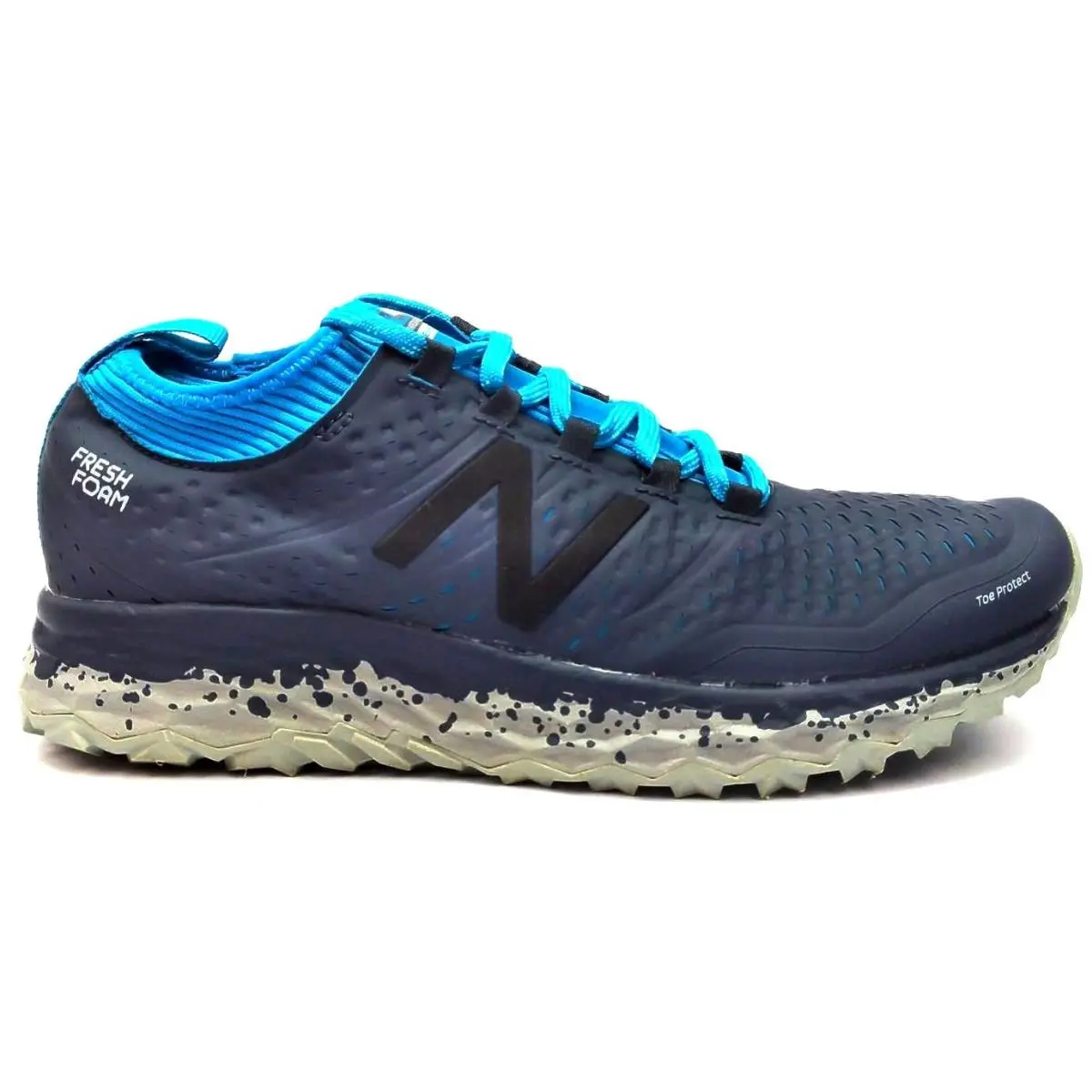 New Balance Women`s Fresh Foam Hierro Trail Running Shoes Grey Blck Wht Sz 8.5 D