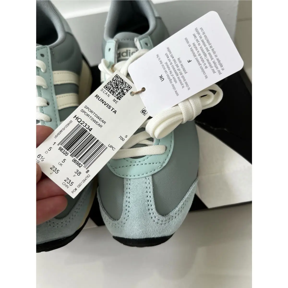 Adidas shoes - ADIDAS Runvista - Runvista - HQ2334 - Blue 7