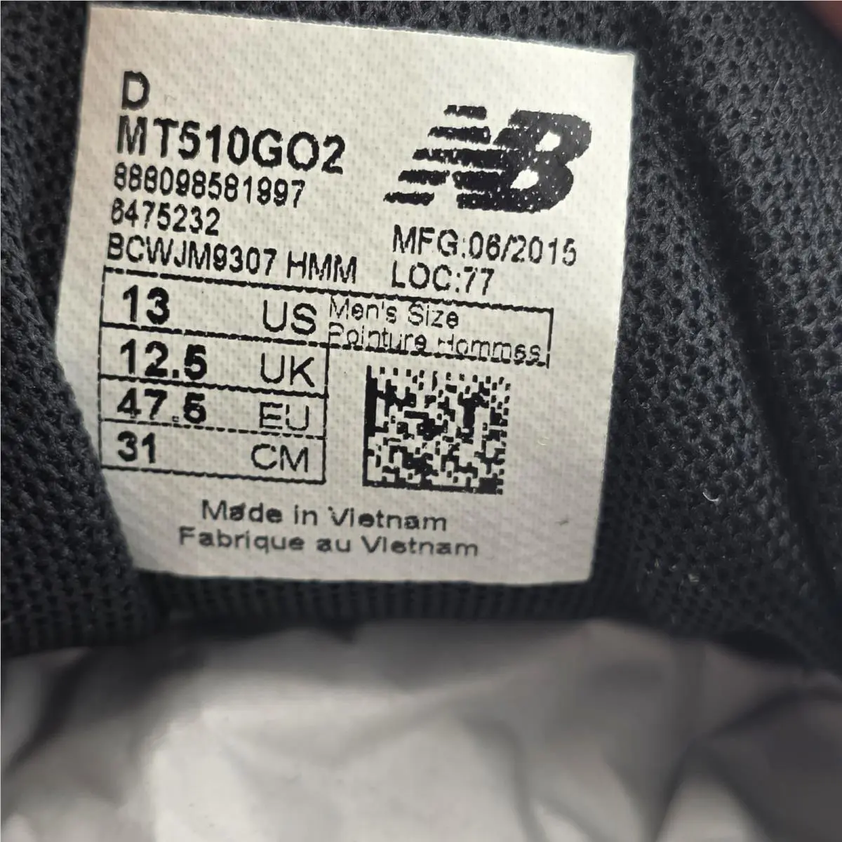 New Balance shoes - New Balance 510 - MT510GO2 - Gray 3