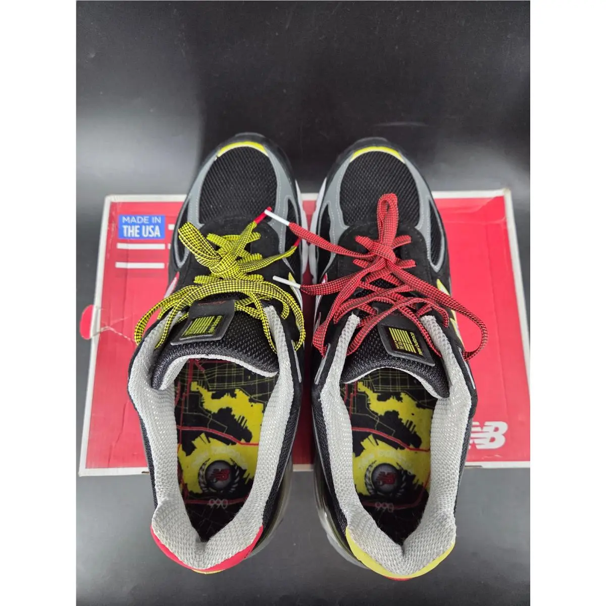 New Balance shoes - New Balance 990 v4 - M990DMVB - Multicolor 6