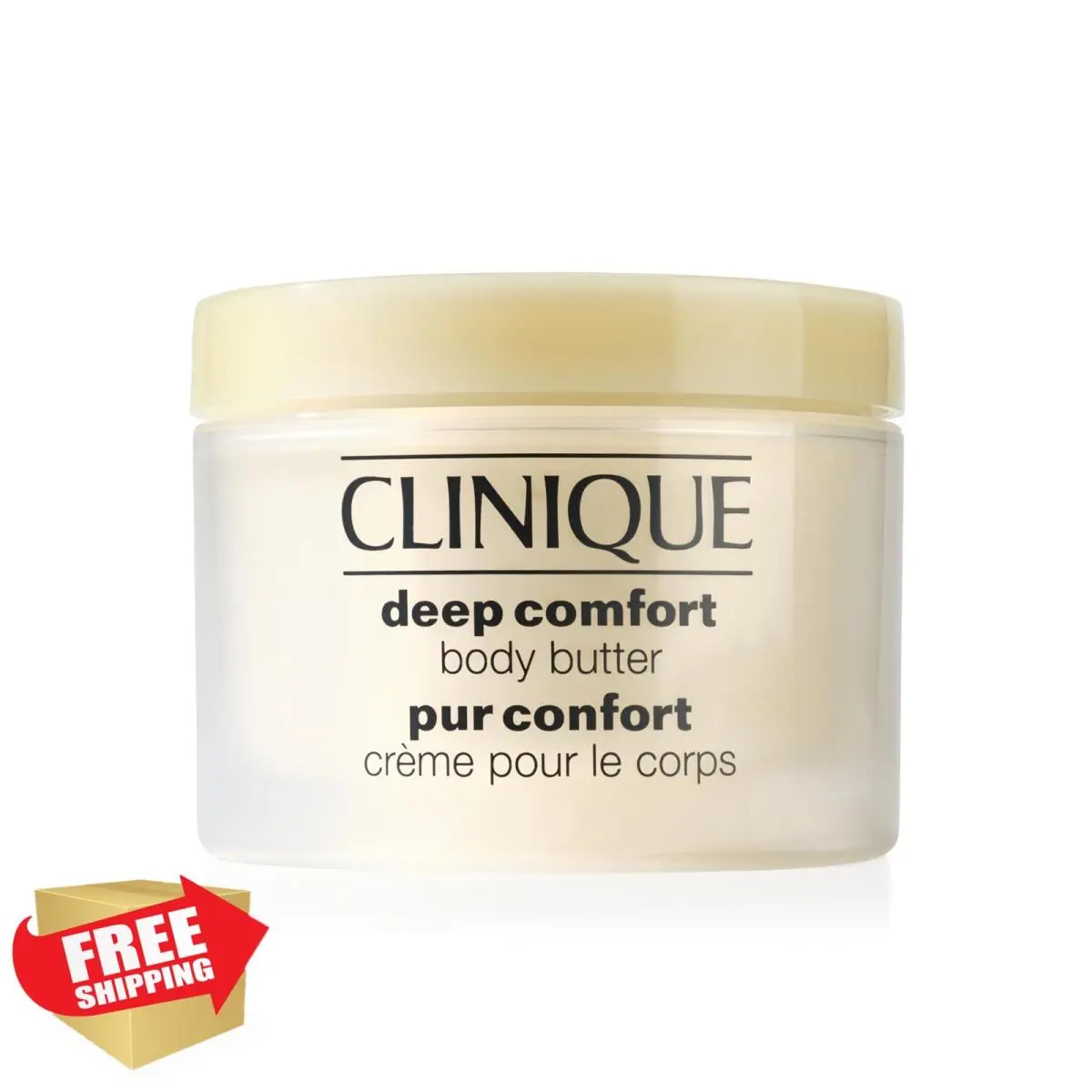 Clinique Deep Comfort Body Butter 6.7oz Shea Hyaluronic Acid