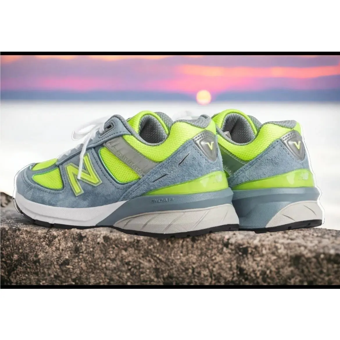 New Balance shoes - New Balance 990 - W990GH5 - Gray Volt (UPC: 194389213813) 0