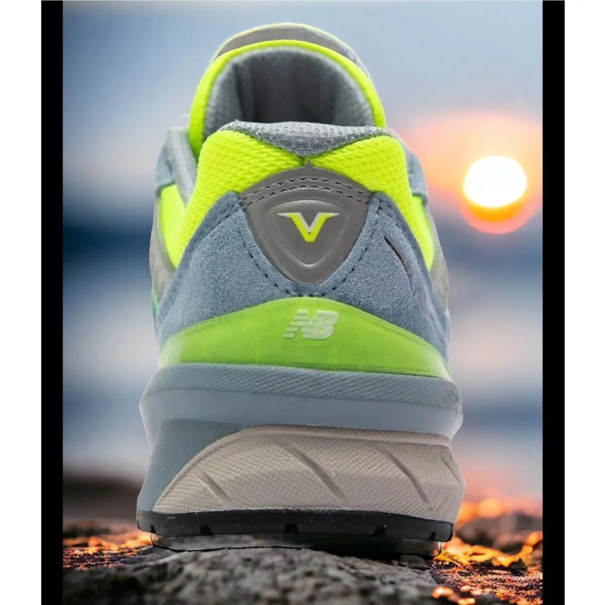 New Balance shoes - New Balance 990 - W990GH5 - Gray Volt (UPC: 194389213813) 5