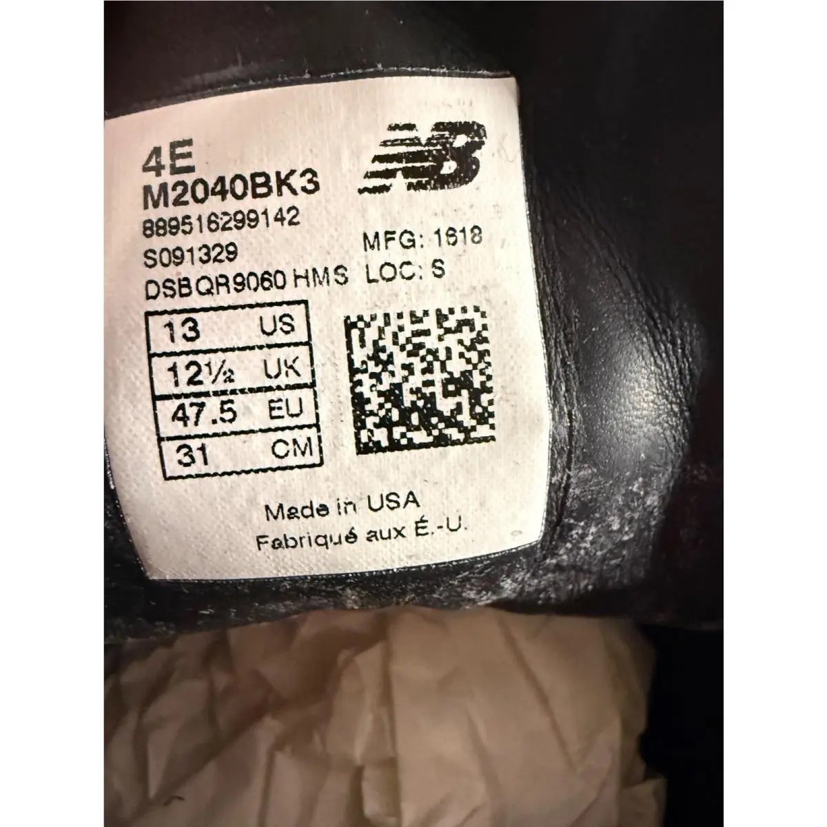 New Balance shoes - New Balance 2040 - M2040BK3 - Black, Manufacturer: Black (UPC: 889516299142) 11