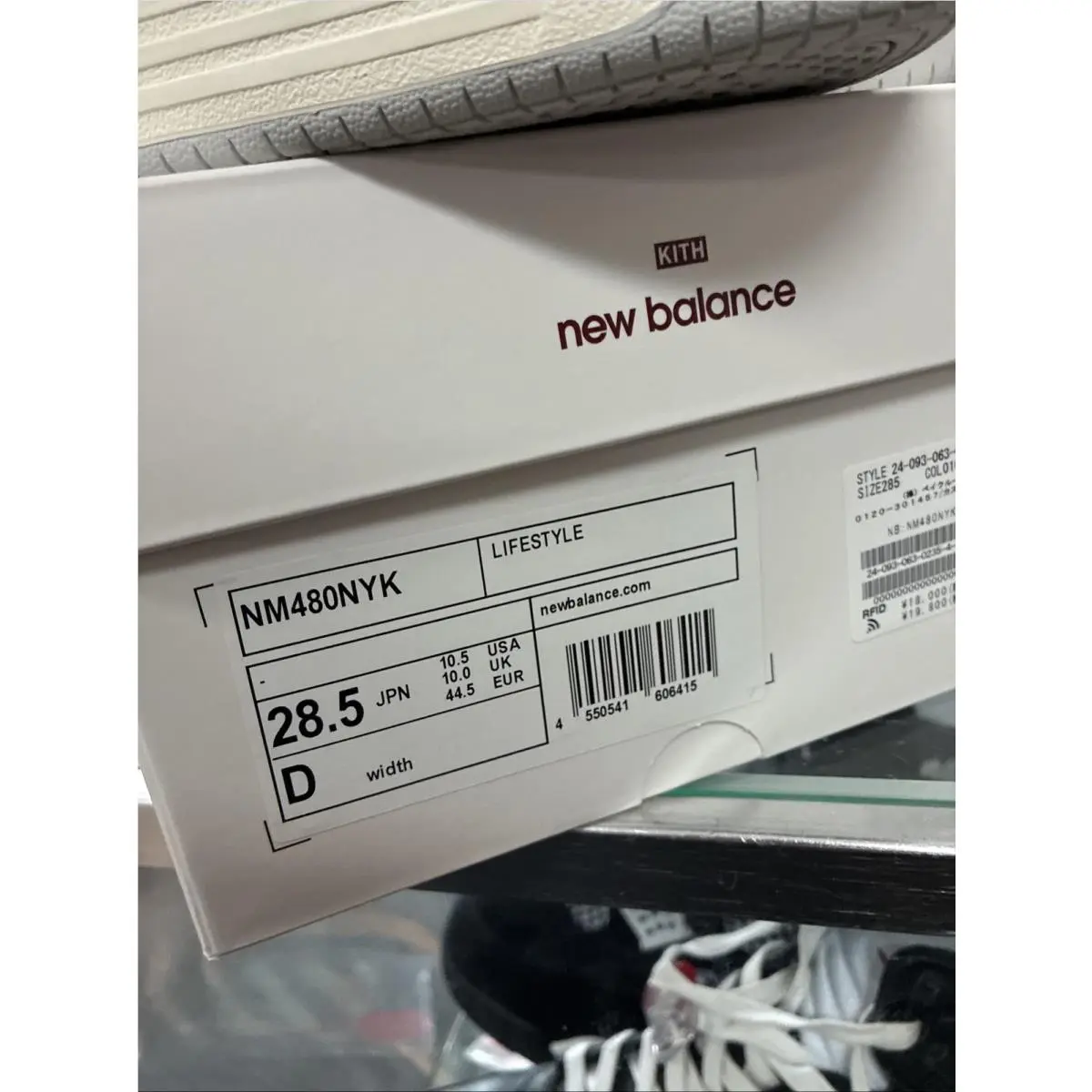 New Balance shoes - New Balance 480 - NM480NYK - White 15