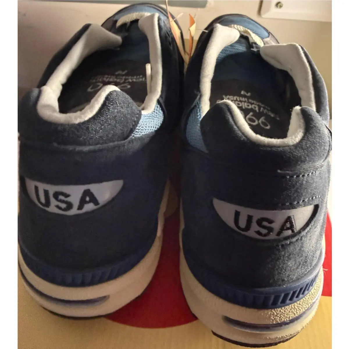 New Balance shoes - 990v2 - M990TB2 - Blue (UPC: 195907075647) 9