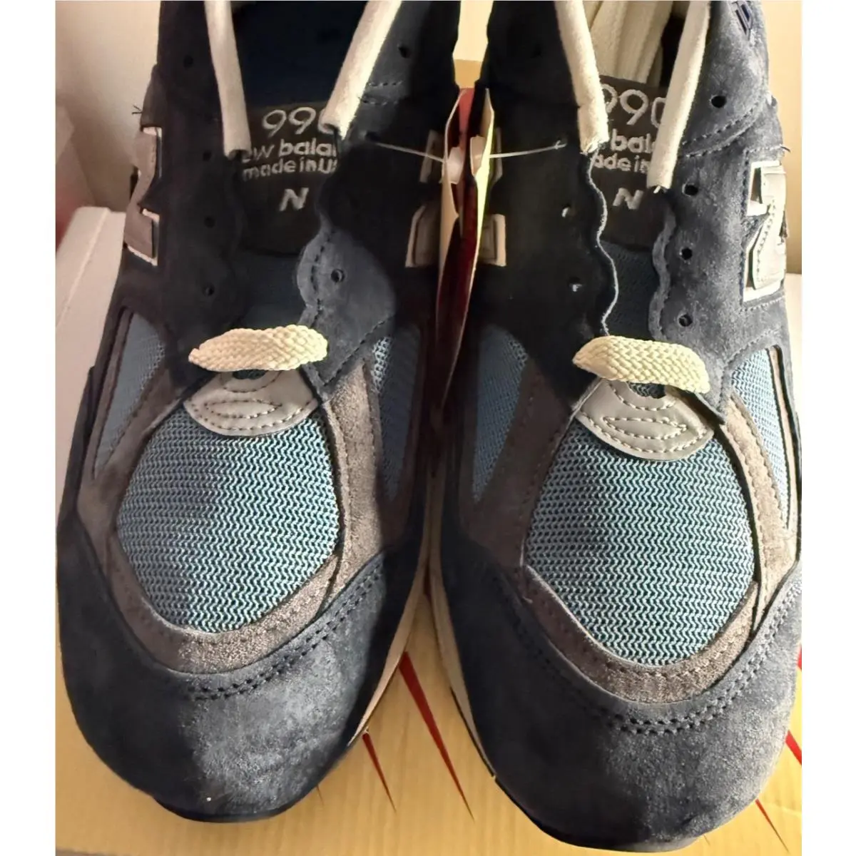New Balance shoes - 990v2 - M990TB2 - Blue (UPC: 195907075647) 10