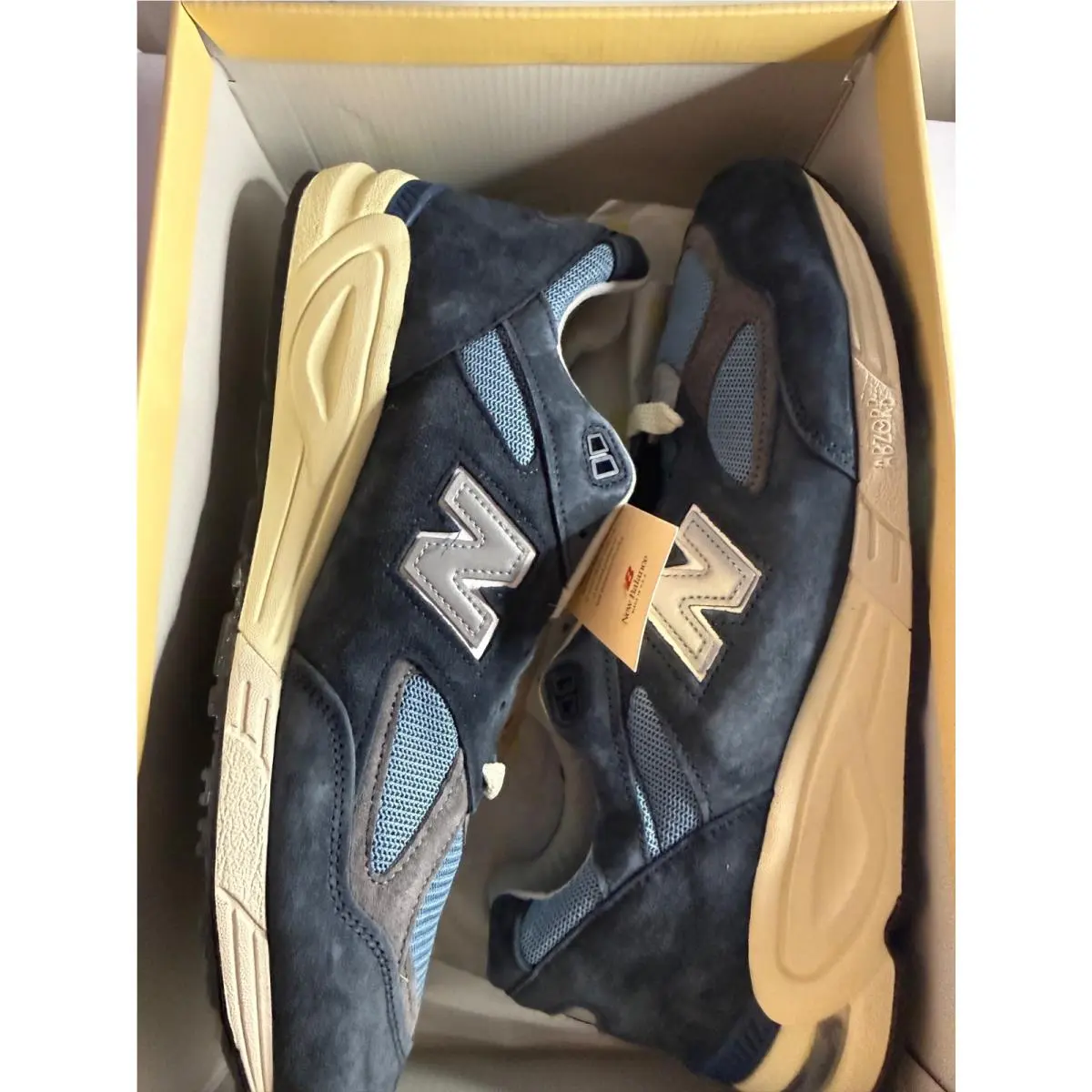New Balance shoes - 990v2 - M990TB2 - Blue (UPC: 195907075647) 11