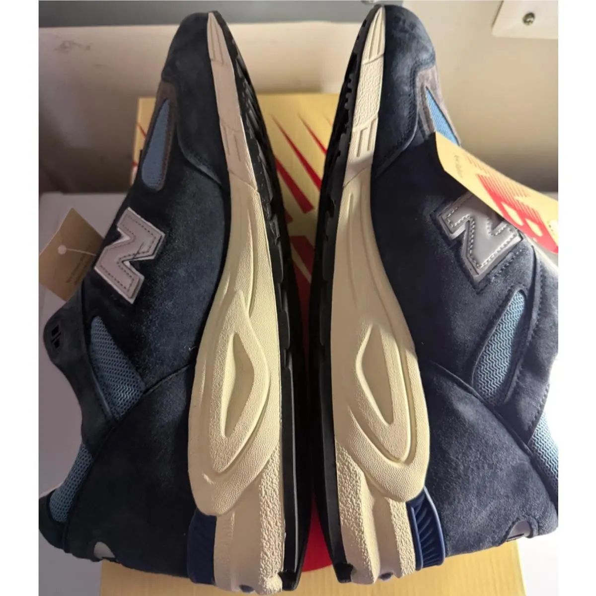 New Balance shoes - 990v2 - M990TB2 - Blue (UPC: 195907075647) 3