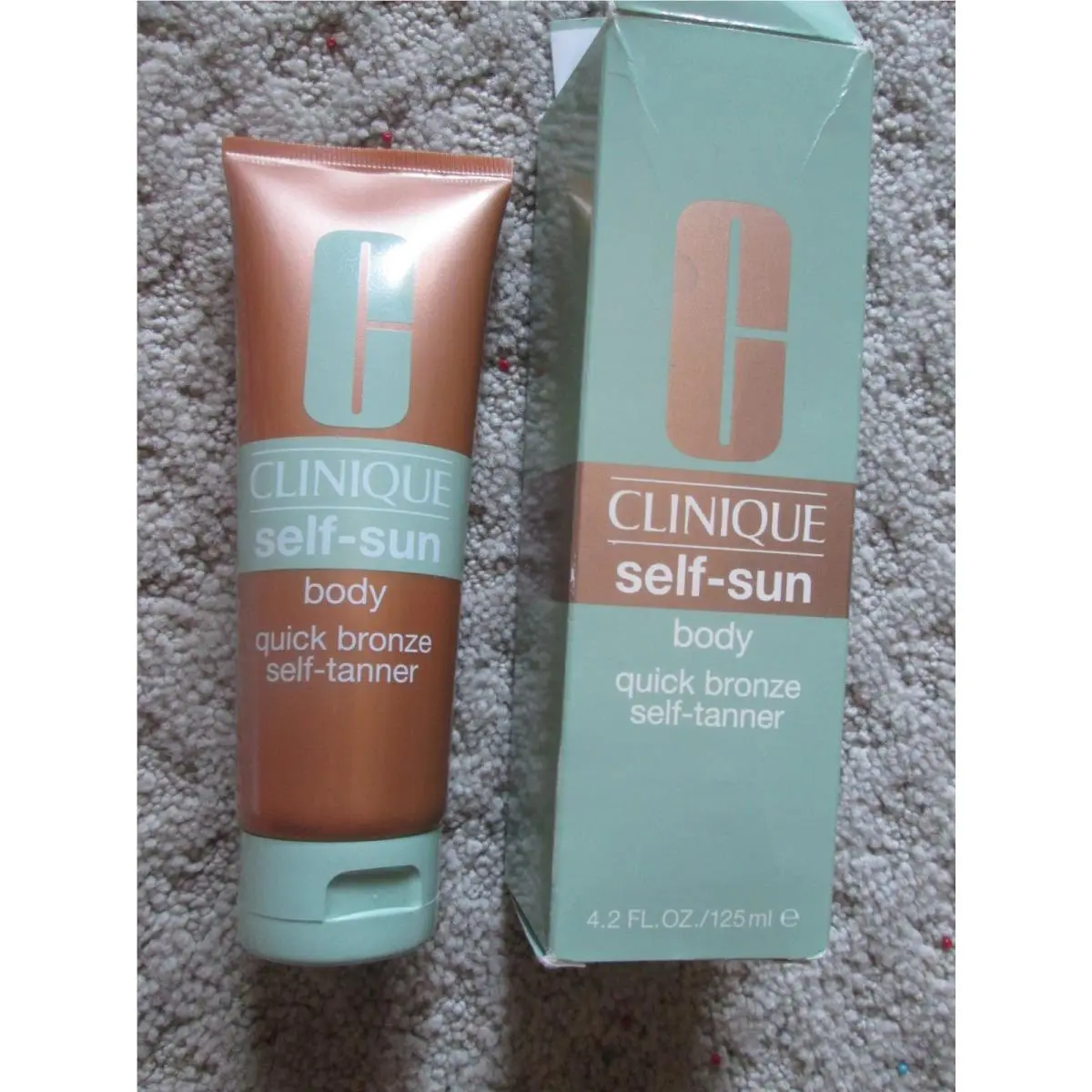 Self Sun Body Quick Bronze Lotion Self Tanner 4.2oz by Clinique