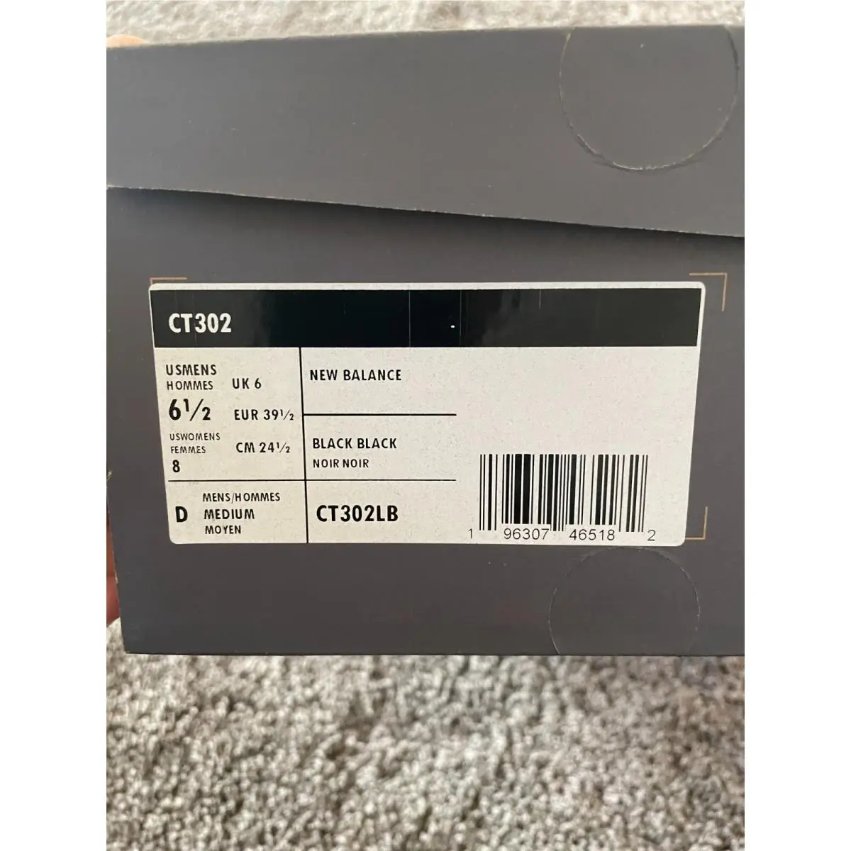 New Balance shoes - New Balance CT302 - Black 1