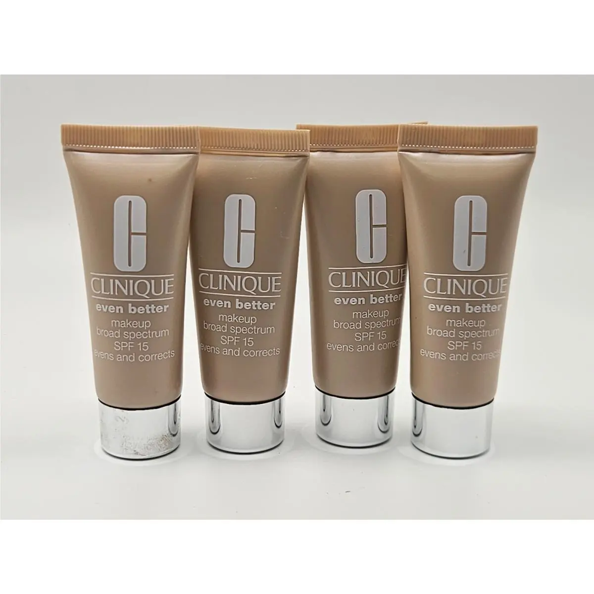 4 Clinique Even Better Makeup Broad Spectrum O3 Ivory 15ml 0.5OZ Gwp Travel