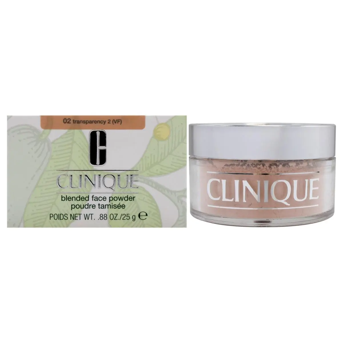 2 Pack Blended Face Powder- 02 Transparency by Clinique For Women - 0.88 oz