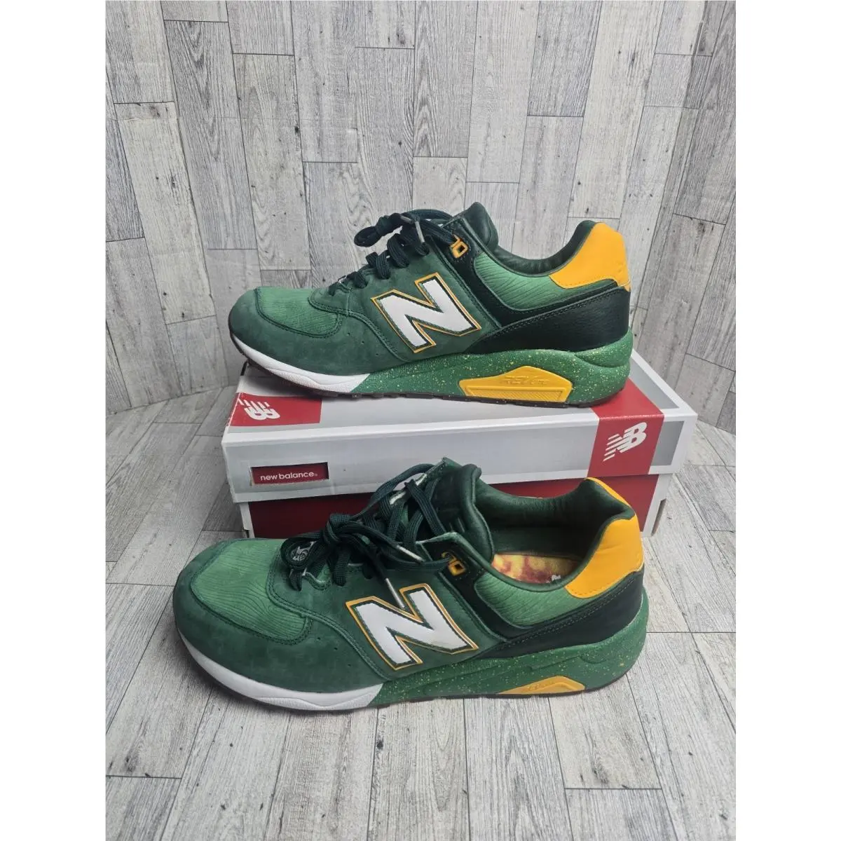 New Balance shoes - Burn Rubber x New Balance 572 - MRT572BR - Green 5