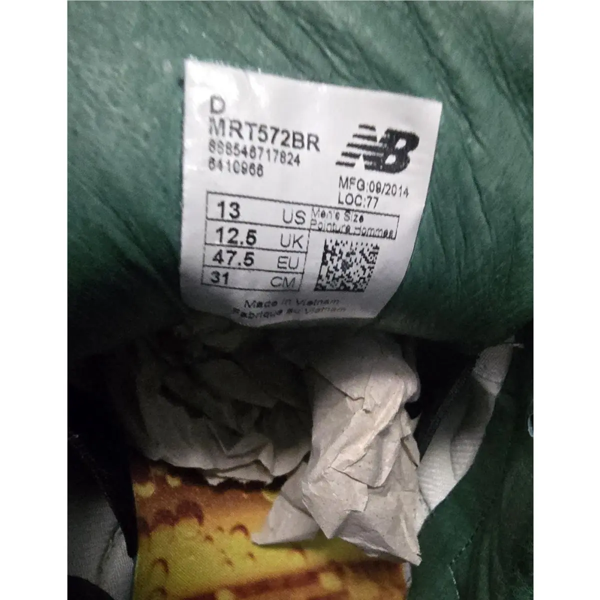 New Balance shoes - Burn Rubber x New Balance 572 - MRT572BR - Green 7