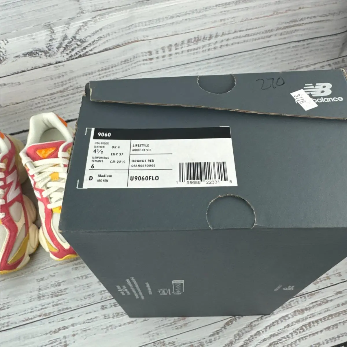 New Balance shoes - New Balance 9060 - Orange (UPC: 198686223315) 7