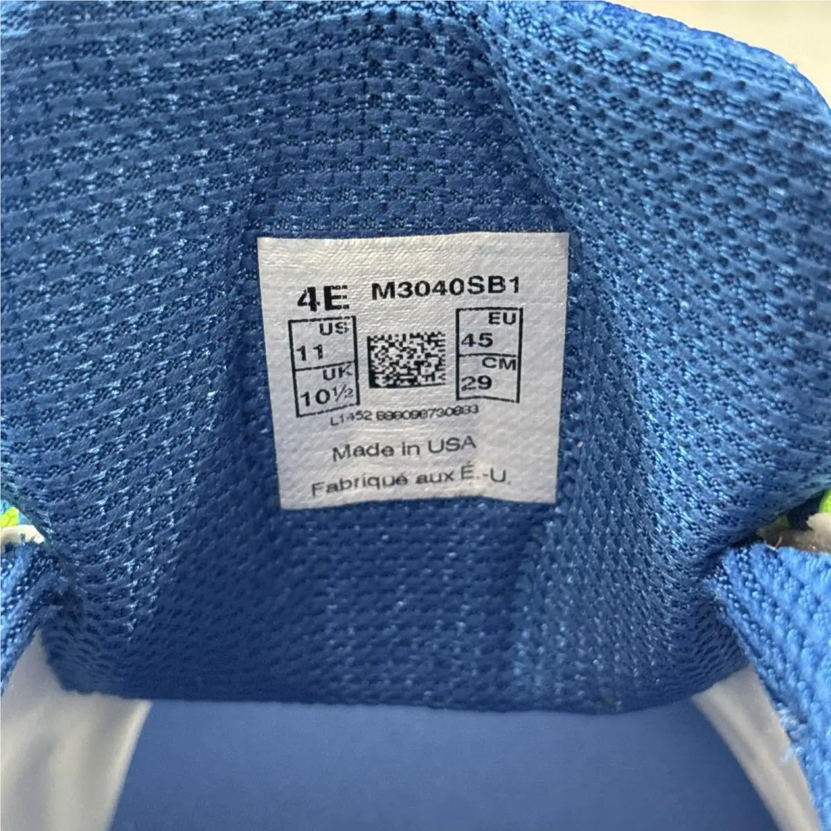 New Balance shoes - New Balance 3040 - M3040SB1 - White 2