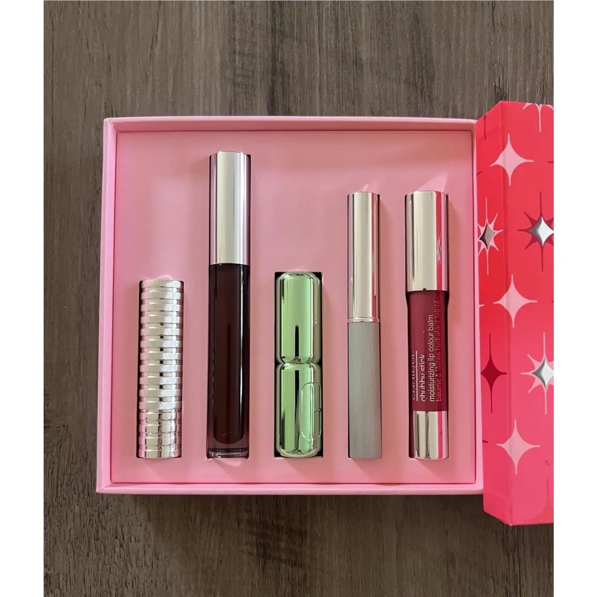 5-Pc Lip Vault Set: Black Honey/chubby Stick/gloss/lipstick Full Sized by Clinique