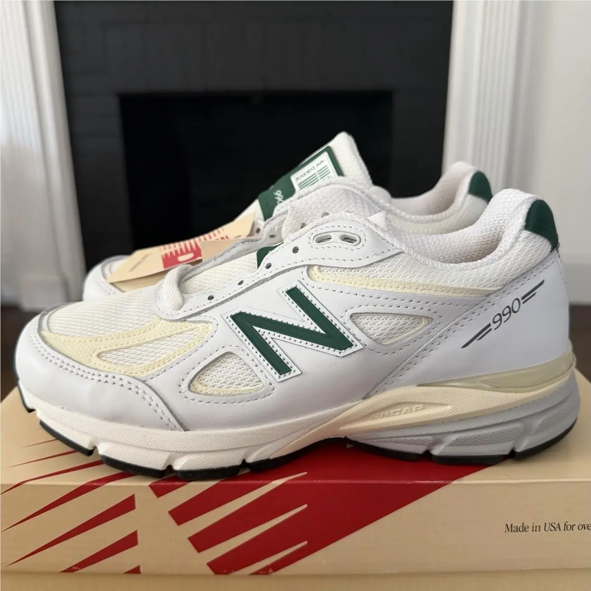 New Balance shoes - New Balance 990V4 - U990TC4 - Green 0