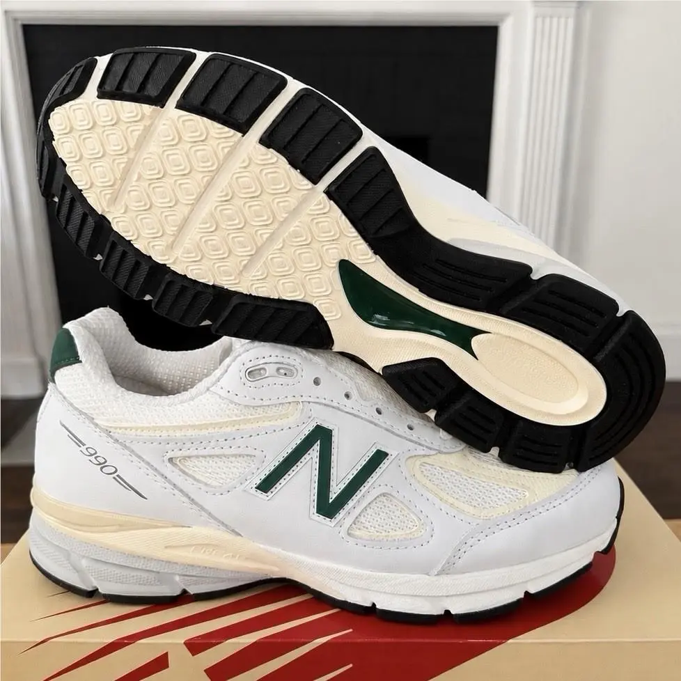 New Balance shoes - New Balance 990V4 - U990TC4 - Green 3