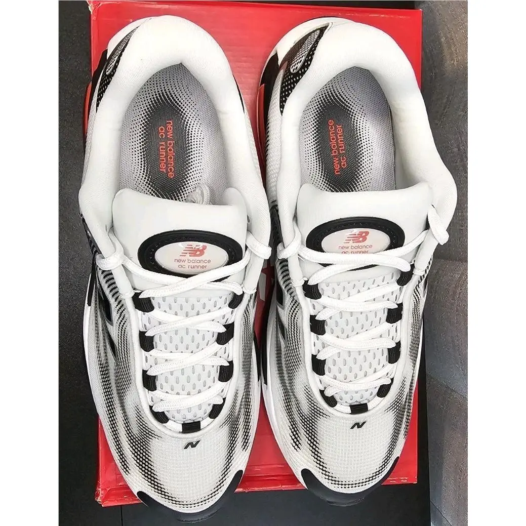 New Balance shoes - New Balance AC - U114807 - White/Black (UPC: 198689531394) 6