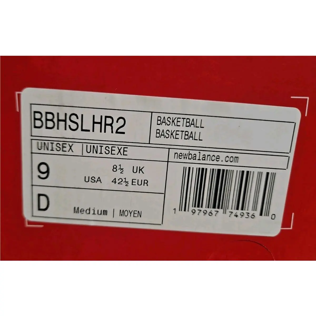 New Balance shoes - New Balance Hesi V2 - Hesi - BBHSLHR2 - White (UPC: 197967749360) 8