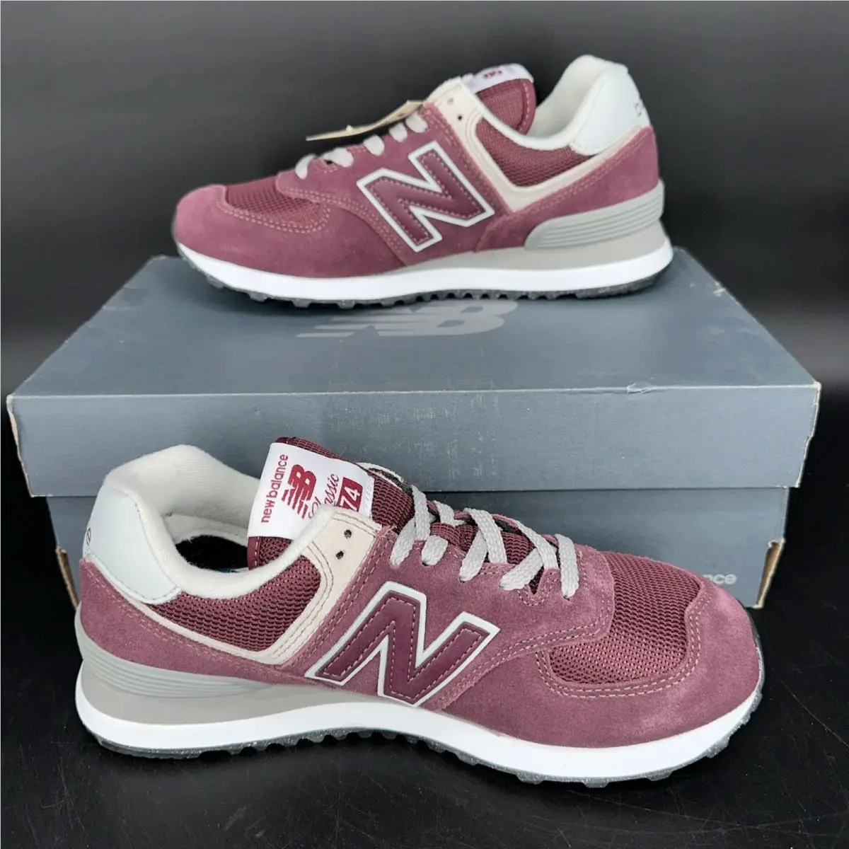 New Balance shoes - New Balance 574 - ML574EVM - Red (UPC: 195907806593) 6