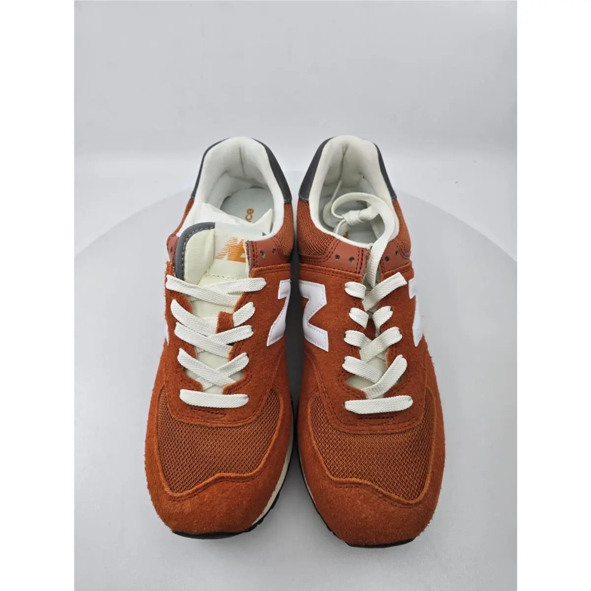 New Balance 574 Heritage Orange Burst White U574HT2 Men Sneakers SIZE9