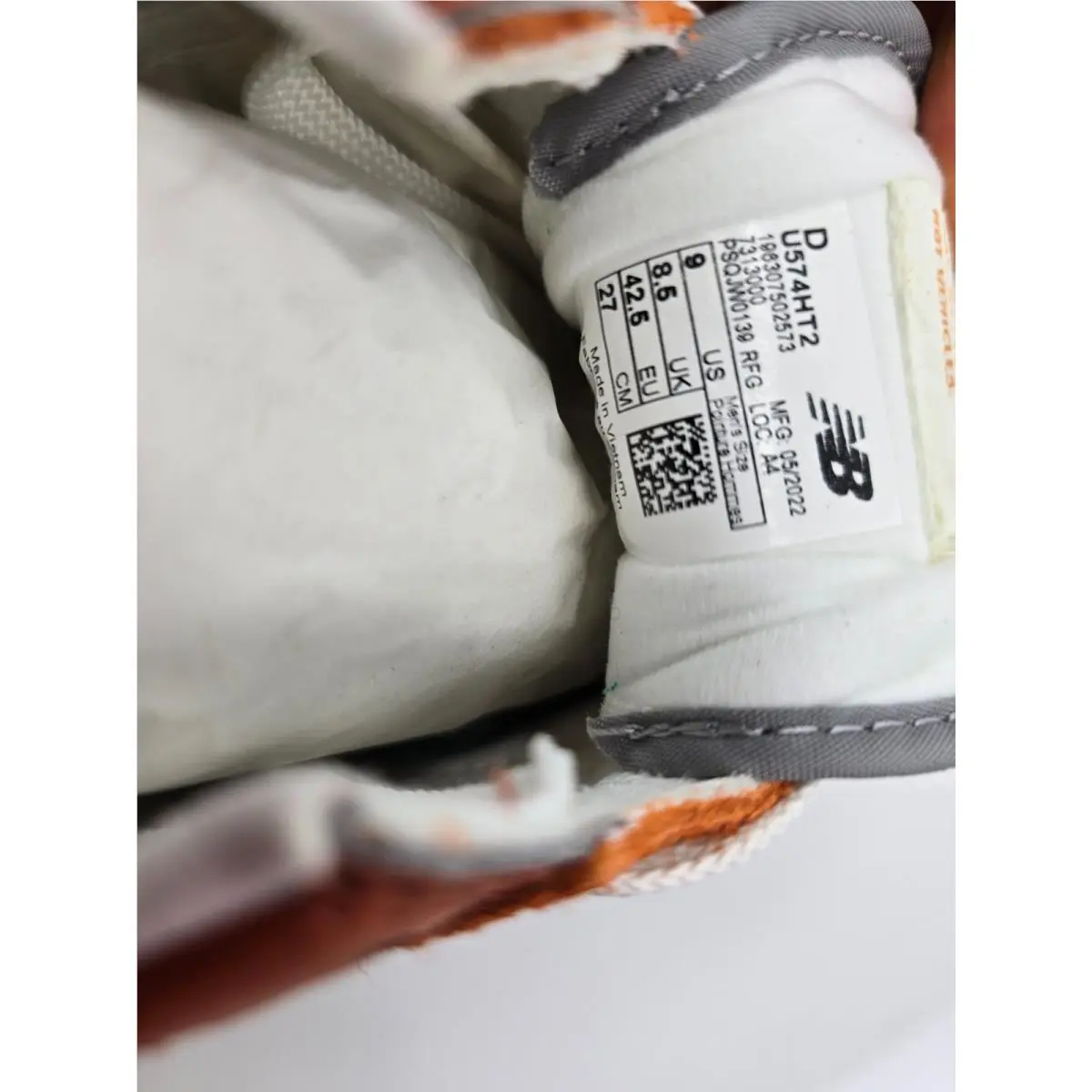 New Balance shoes - New Balance 574 - U574HT2 - Orange 5