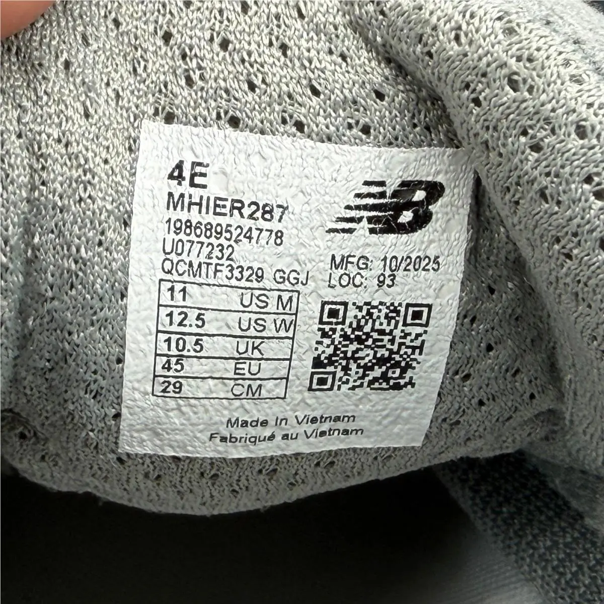 New Balance shoes - MHIER287 - MHIER287 - Gray 12