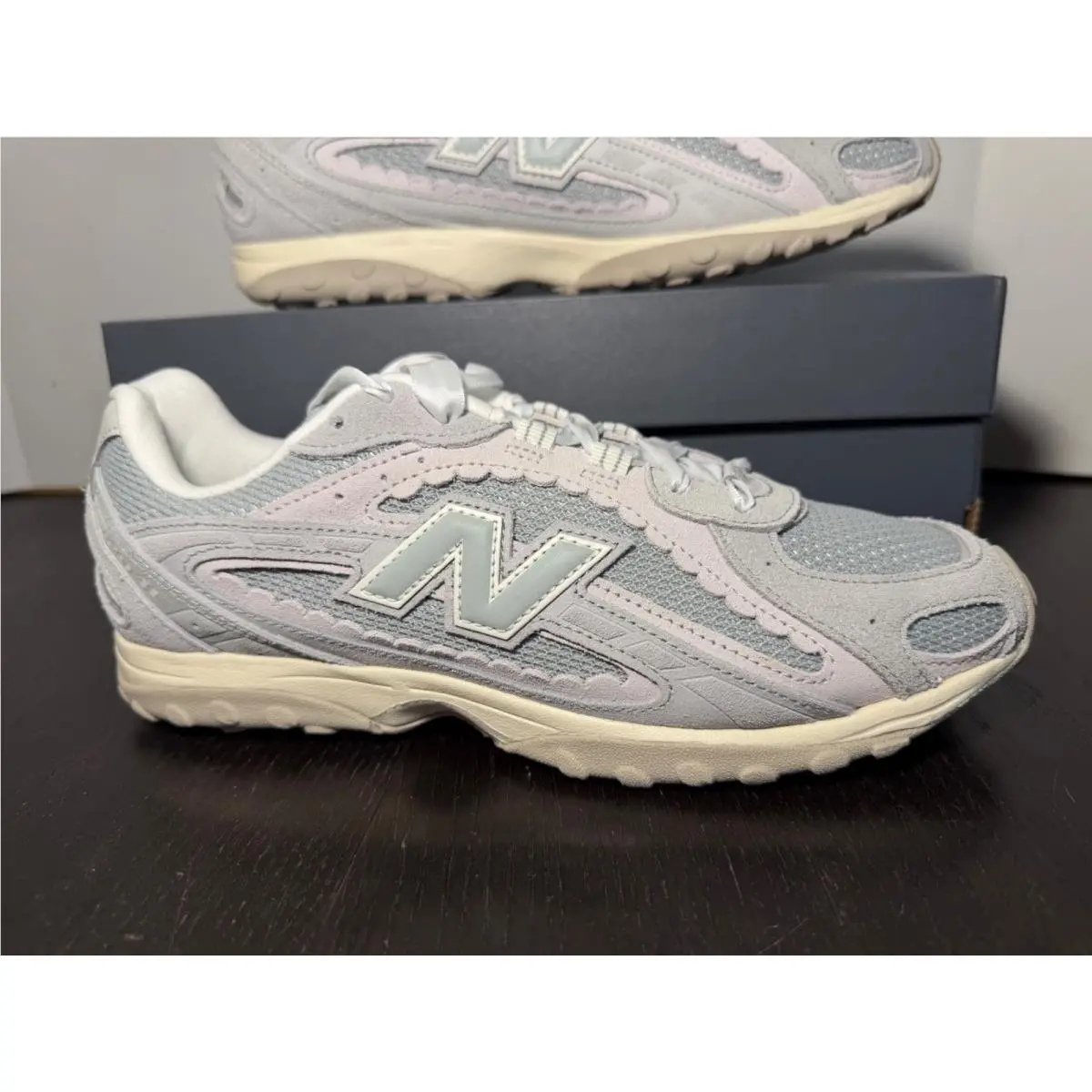 New Balance 204L Running Shoes Sneakers Lone Star Grey/sea Salt Womans 8.5D