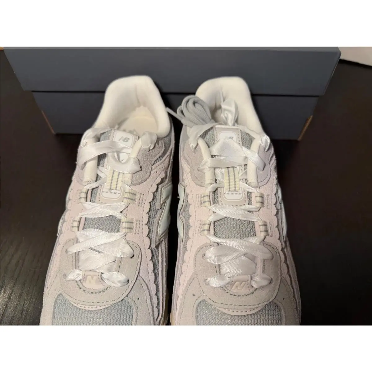 New Balance shoes - Grey, Cream 4
