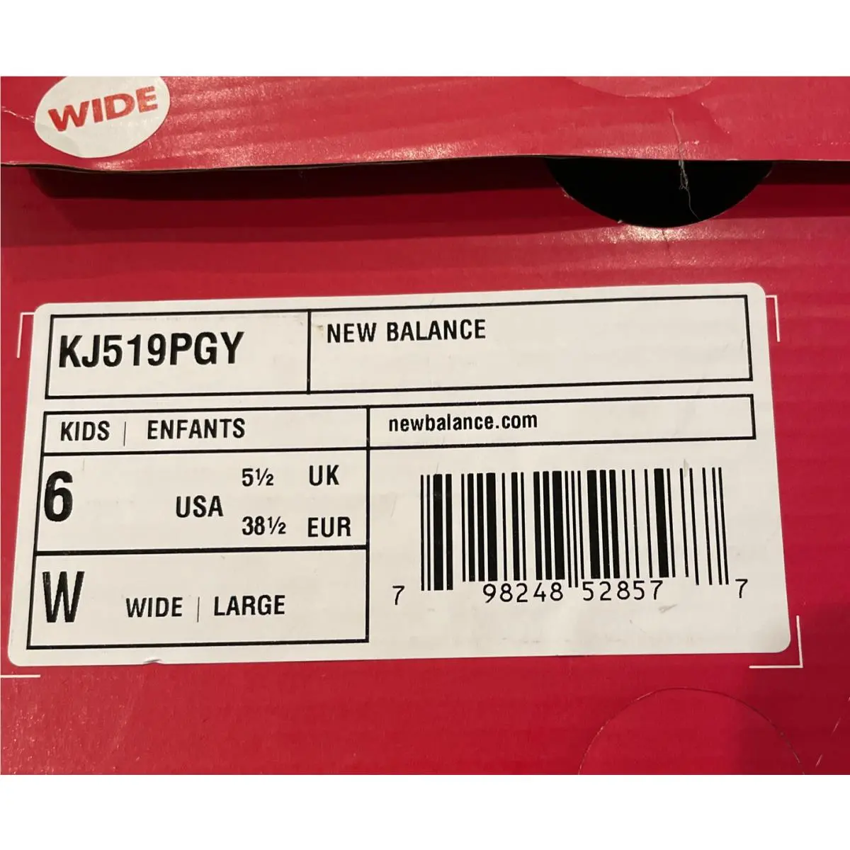 New Balance shoes - New Balance 519 - KV519PGY - Blue (UPC: 0798248528577) 8