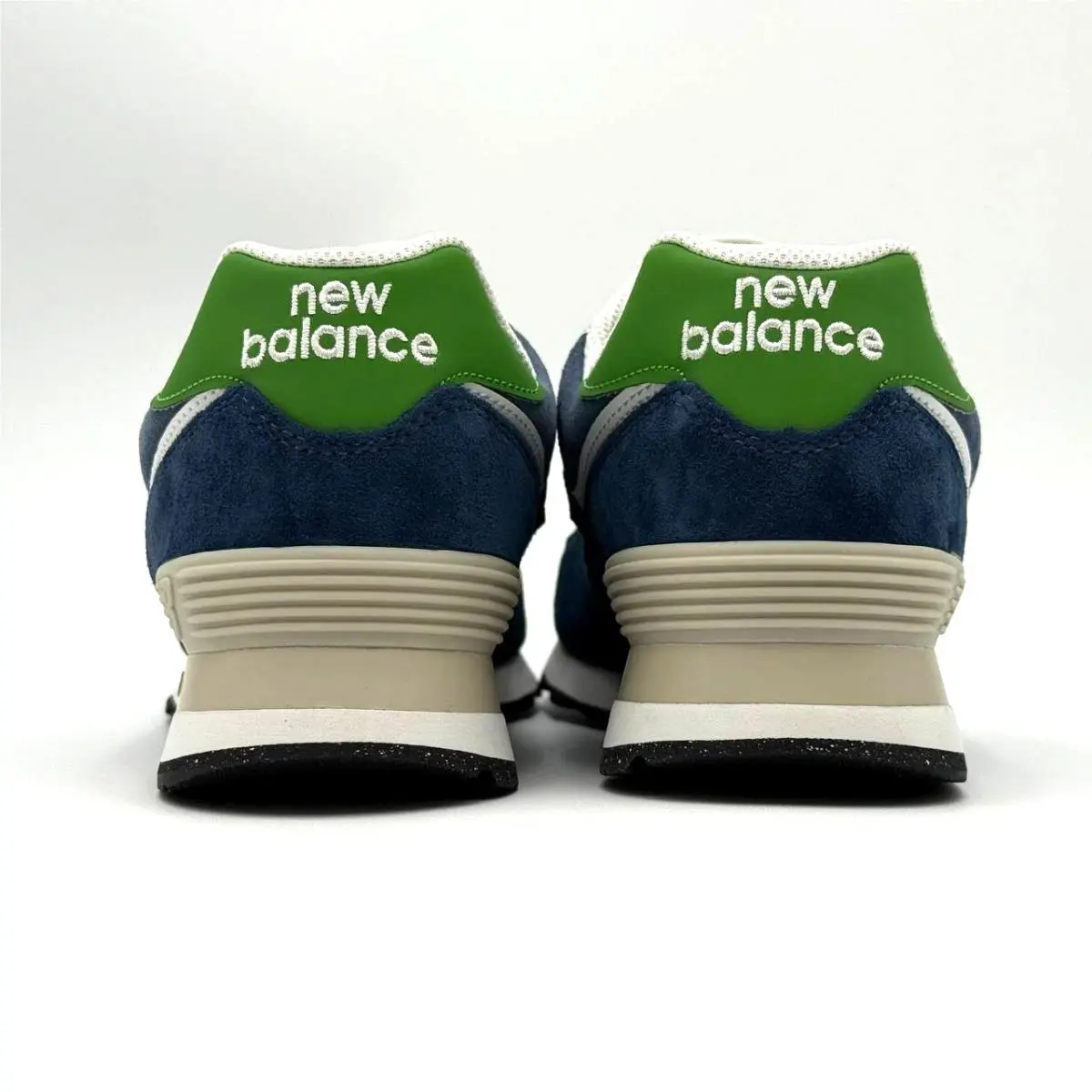 New Balance shoes - New Balance 574 - U574QBL - Blue, Manufacturer: NB Navy/Alpine Green (UPC: 198686552750) 1