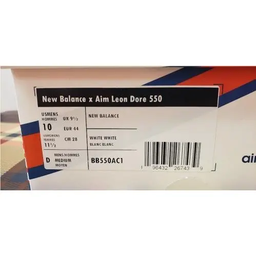 New Balance shoes - Gray (UPC: 196432267439) 0