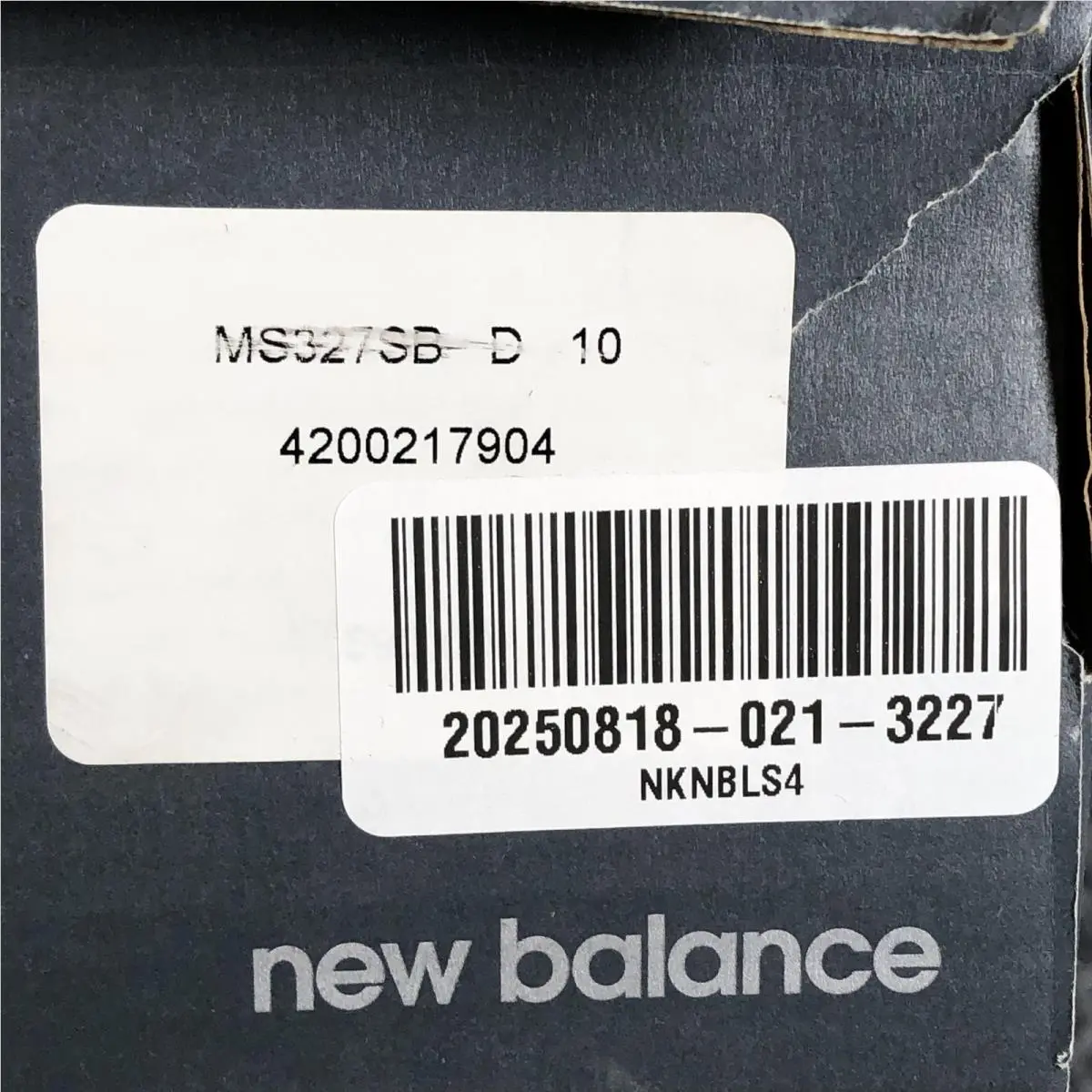New Balance shoes - New Balance 327 - MS327SB - Black 9
