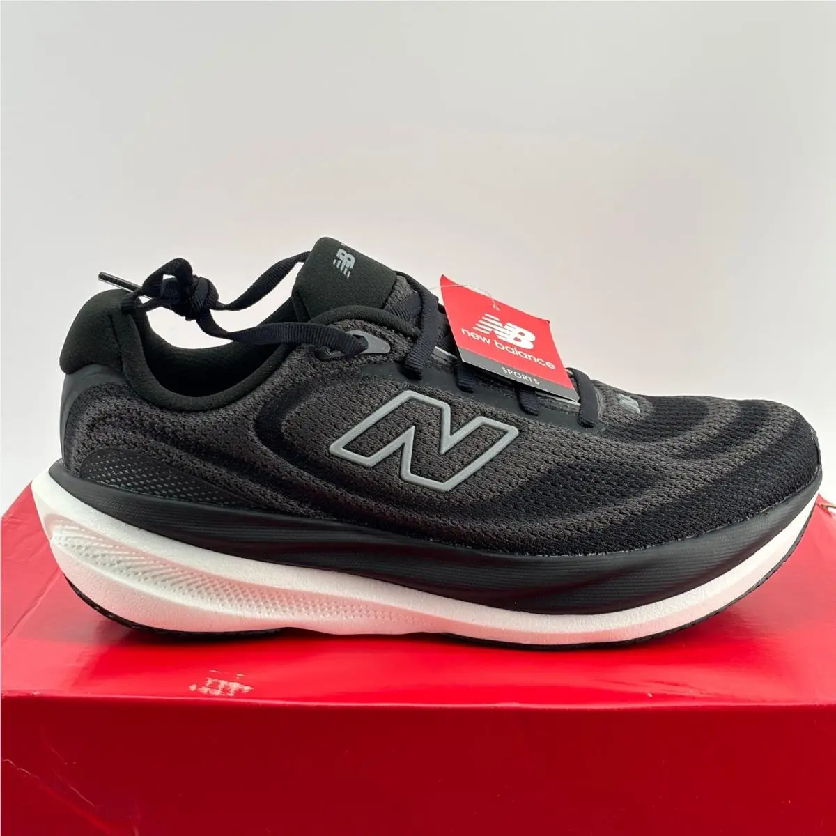 New Balance Fresh Foam X 1080 v13 Womens 6 Black White Running Shoes W1080B13