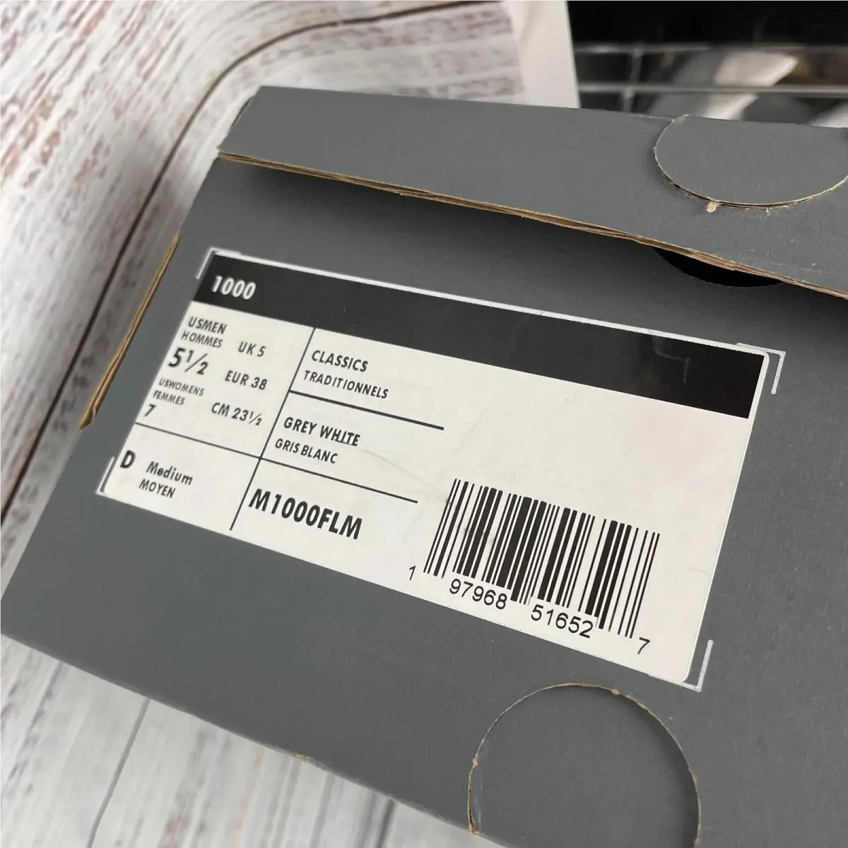 New Balance shoes - New Balance 1000 - Gray (UPC: 197968516527) 9