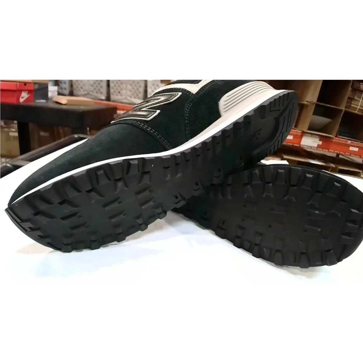 New Balance shoes - New Balance 574 - ML574EGK - Black (UPC: 739655804267) 1