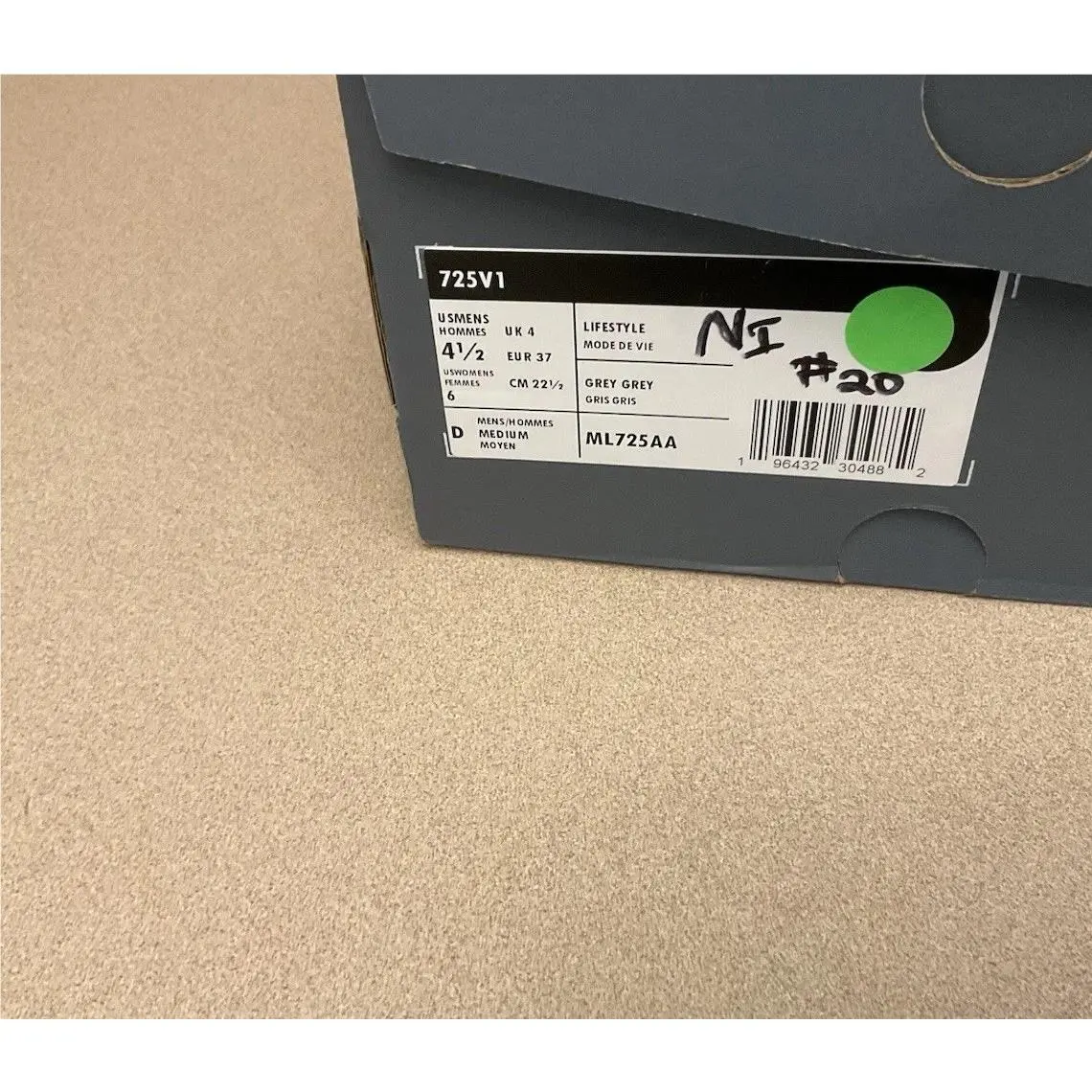 New Balance shoes - New Balance 725v1 - Gray 6
