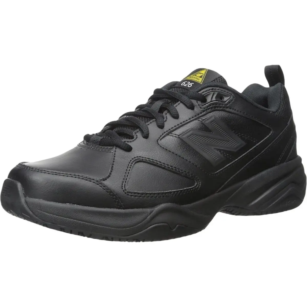 New Balance Mens Slip Resistant 626 V2 Industrial Shoe - Black/black Size 12D