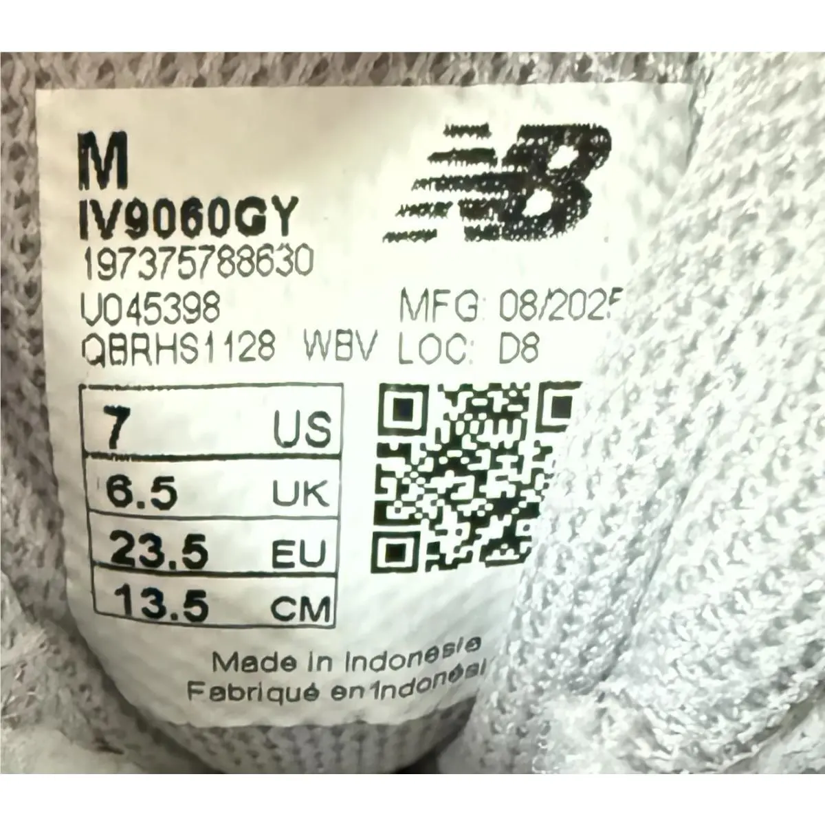 New Balance shoes - IV9060GY - IV9060GY - Gray (UPC: 0197375788678) 5