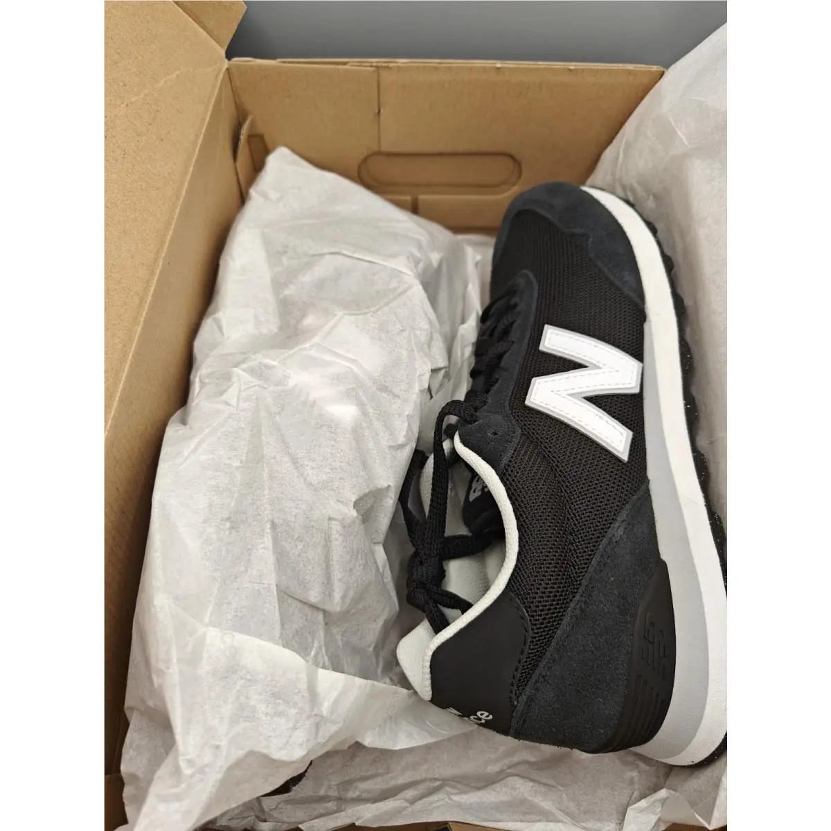 New Balance shoes - New Balance 515v3 - ML515GR3ML515BU3 - BLACK / WHITE / ALUMINUM GREY 8