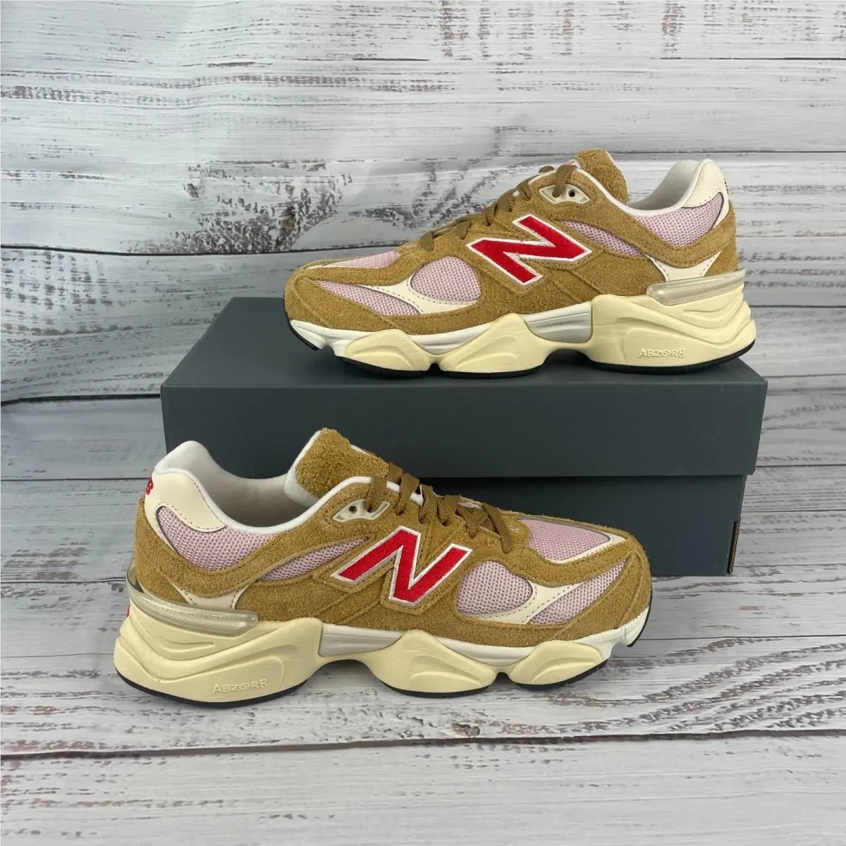 New Balance shoes - New Balance 9060 - Red (UPC: 197968446084) 0