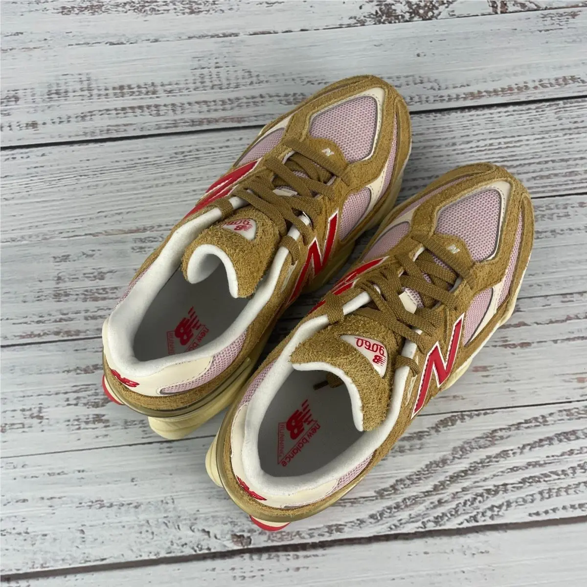 New Balance shoes - New Balance 9060 - Red (UPC: 197968446084) 6