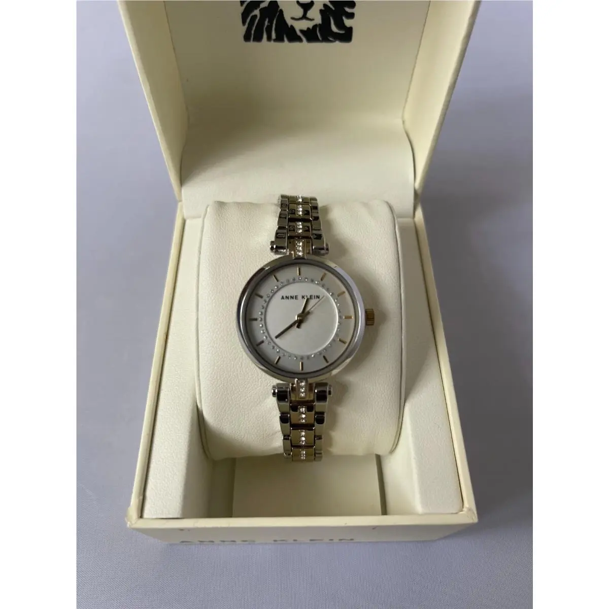 Women`s Silver / Gold Stainless Steel Watch 30mm AK/3115 by Anne Klein