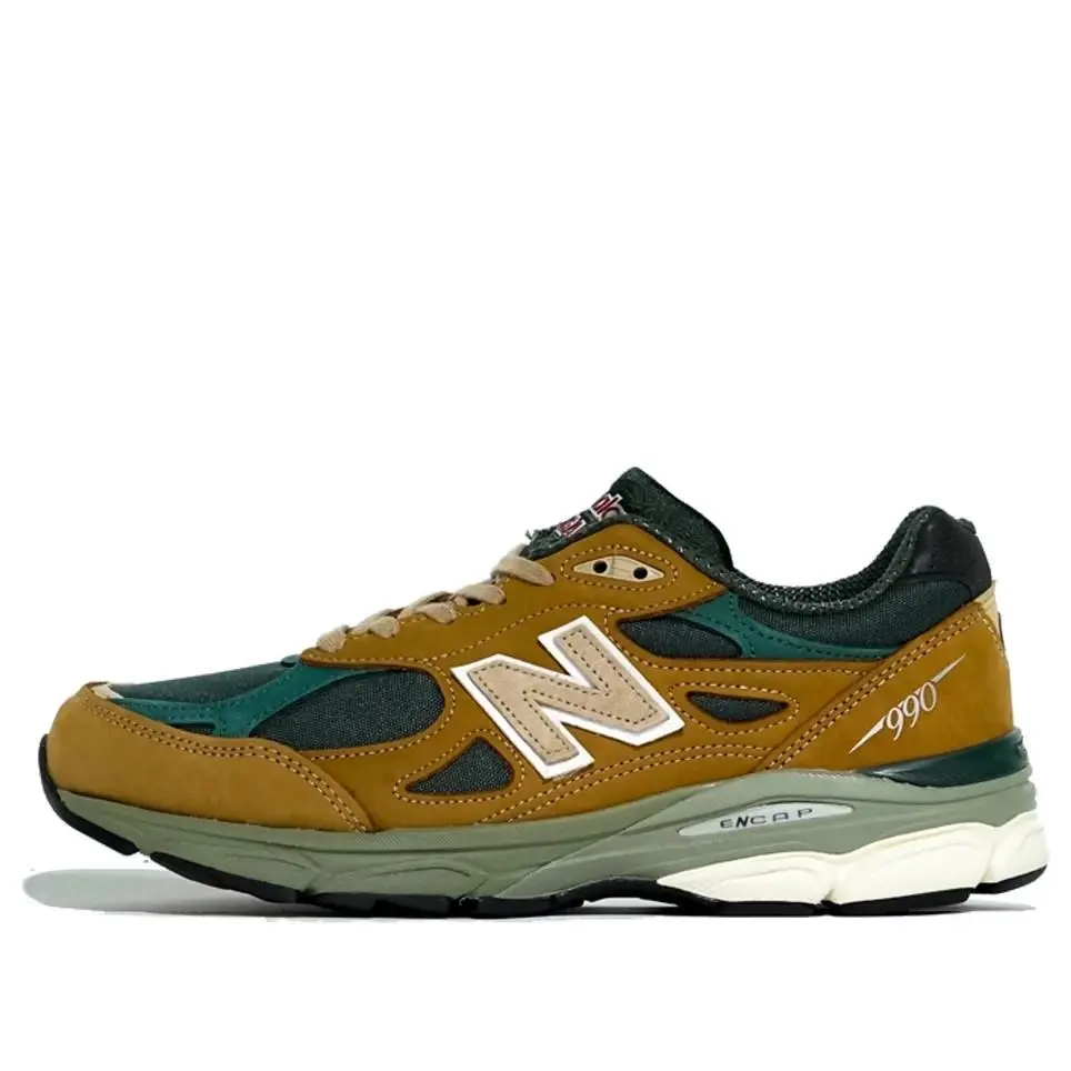 New Balance 990v3 U990WG3 Teddy Santis Tan Green Made in Usa Mens 9.5 New DS